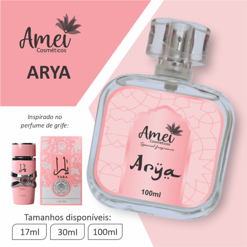 Amei Cosméticos - Perfume Arya