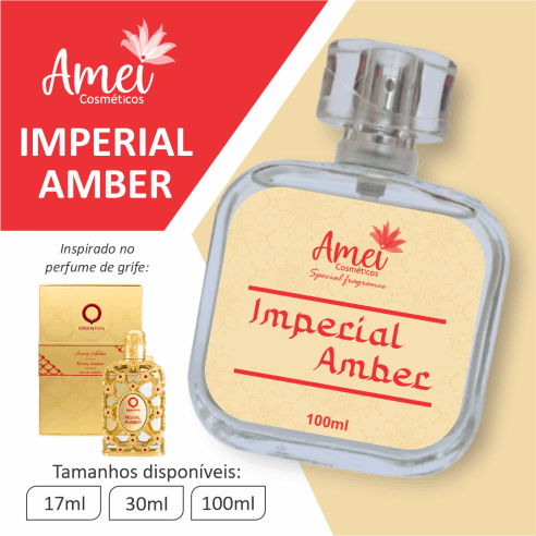 Amei Cosméticos - Perfume Imperial Amber