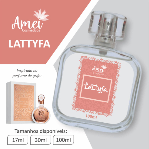 Amei Cosméticos - Perfume Lattyfa