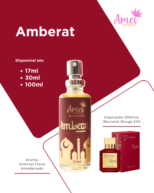 Amei Cosméticos - Perfume Amberat