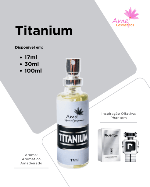 Amei Cosméticos - Titanium