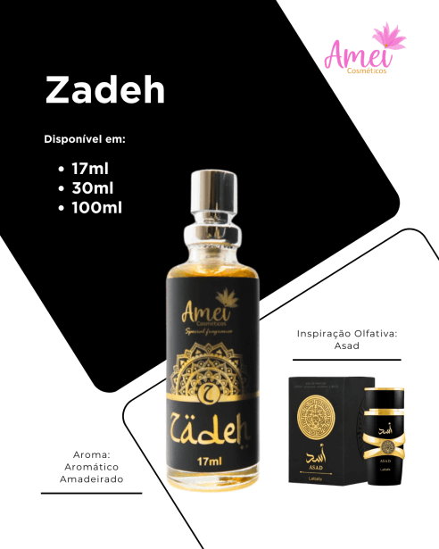 Amei Cosméticos - Perfume Zadeh