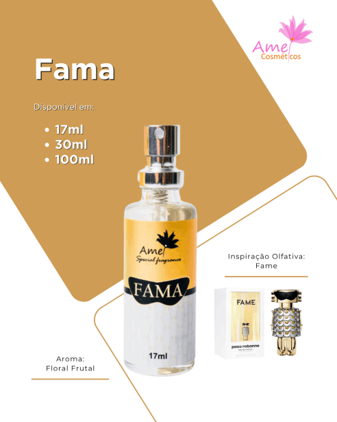 Amei Cosméticos - Perfume Fama
