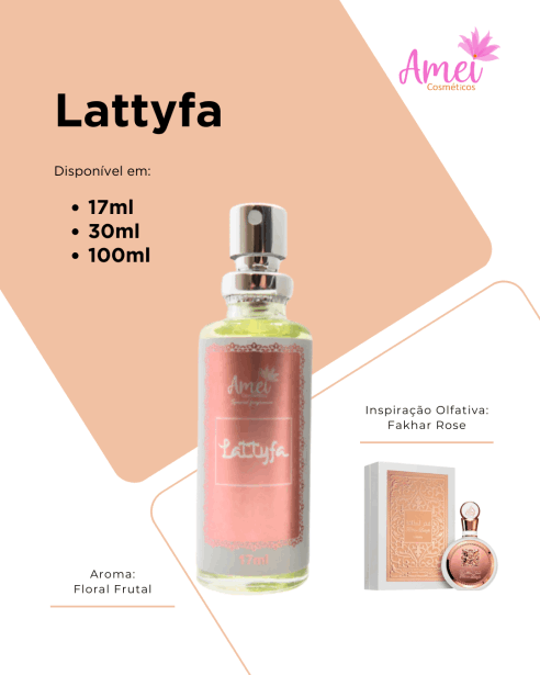Amei Cosméticos - Perfume Lattyfa