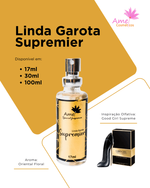 Amei Cosméticos - Linda Garota Supremier