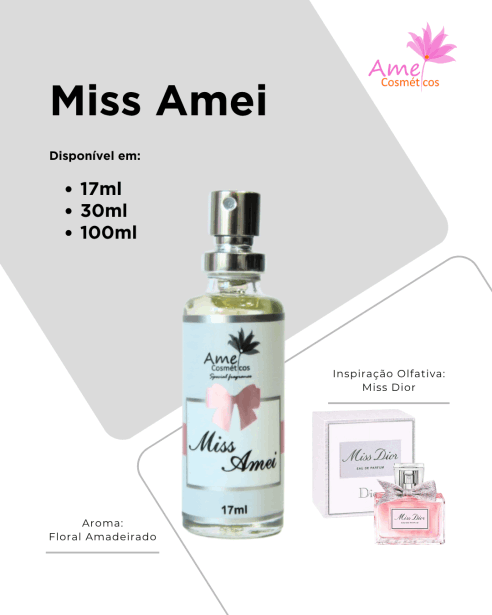 Amei Cosméticos - Perfume Miss Amei