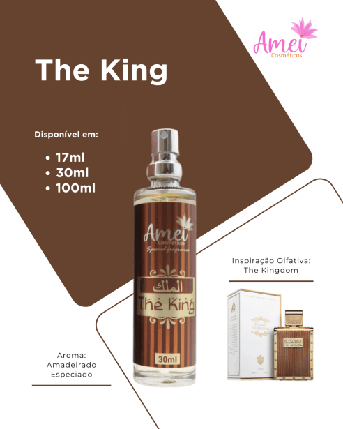Amei Cosméticos - Perfume The King