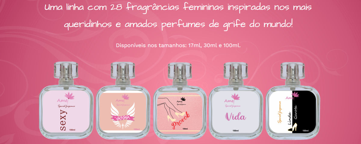 Amei Cosméticos Perfumes Feminino