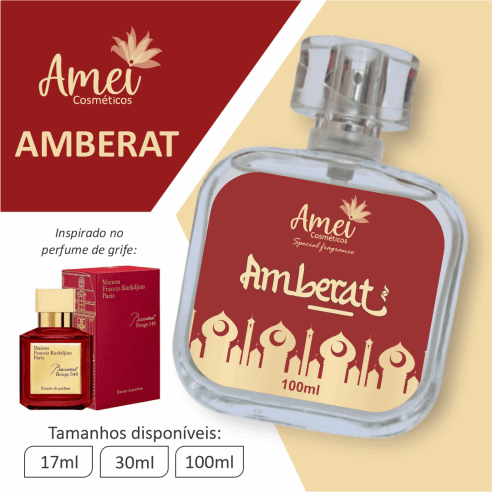 Amei Cosméticos - Perfume Amberat