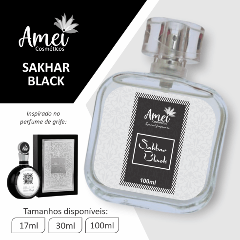 Amei Cosméticos - Perfume SAKHAR BLACK