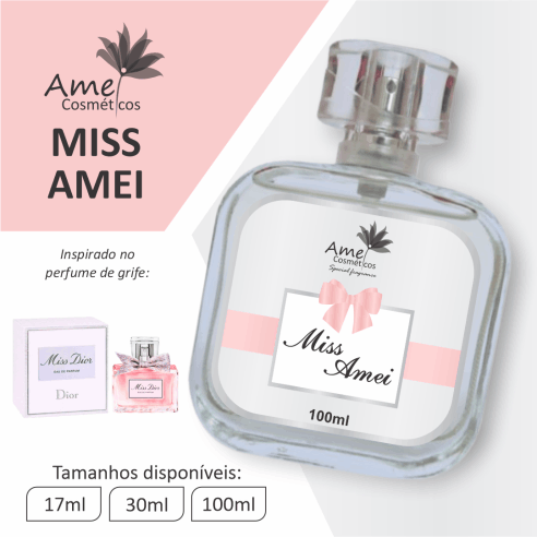 Amei Cosméticos - Perfume Miss Amei