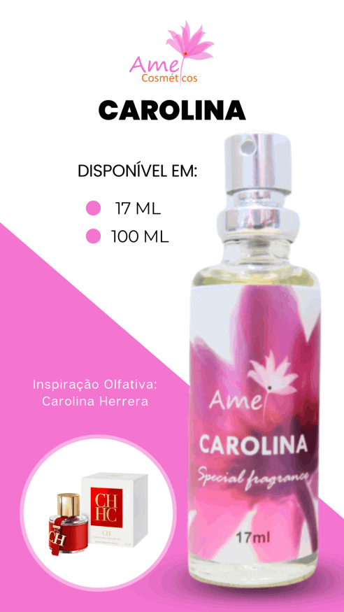 Amei Cosméticos - Perfume Carolina