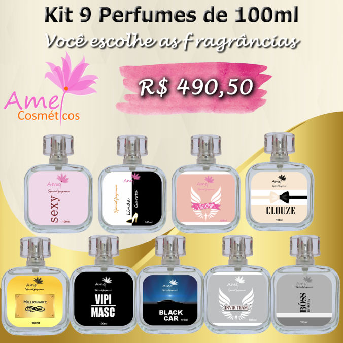 Amei Cosméticos - Kit Revendedor 03