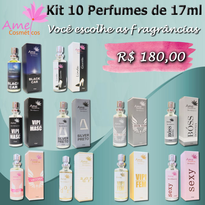 Amei Cosméticos - Kit revendedor 01