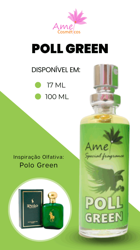 Amei Cosméticos - Perfume Poll  Green